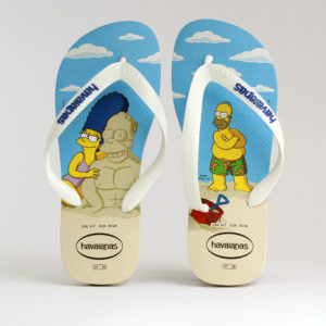Sandalias Simpsons