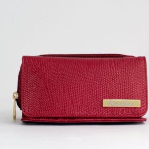 Billetera para dama mediana en cuero floter